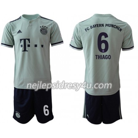 Fotbalový Dres FC Bayern Mnichov Thiago 6 Dětské Venkovní 2018/19